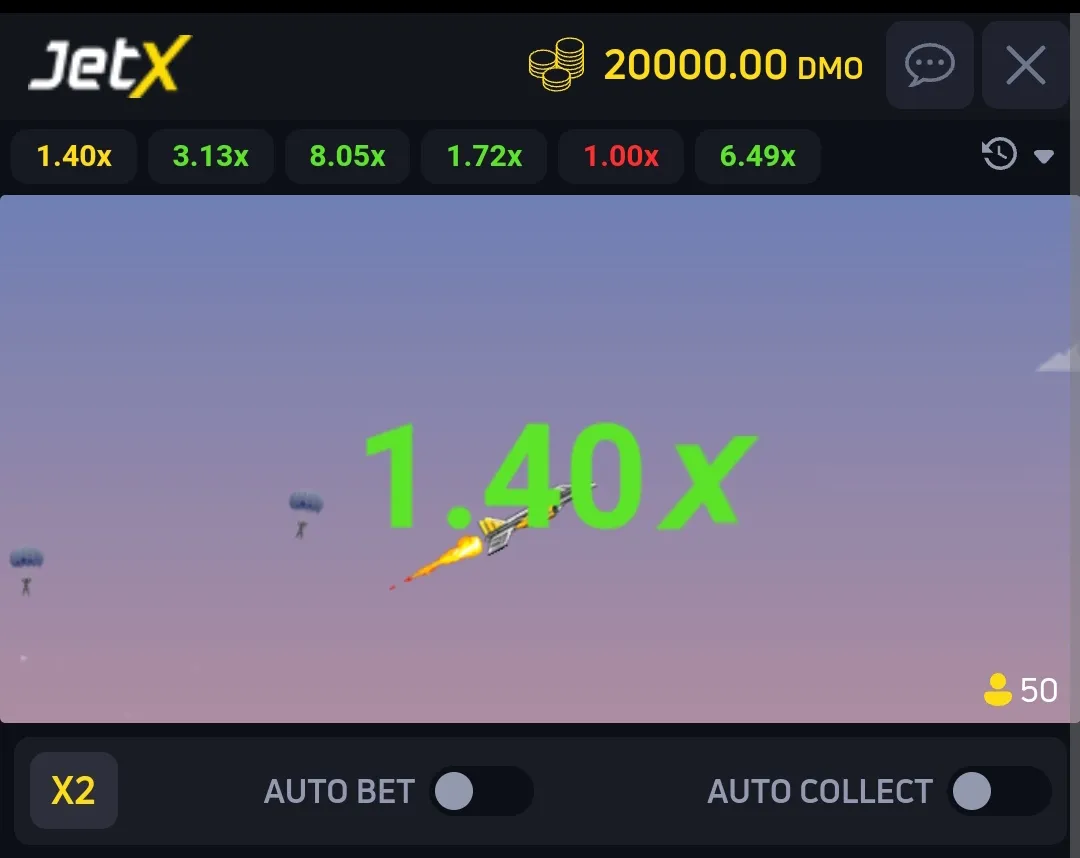 JetX Screenshot