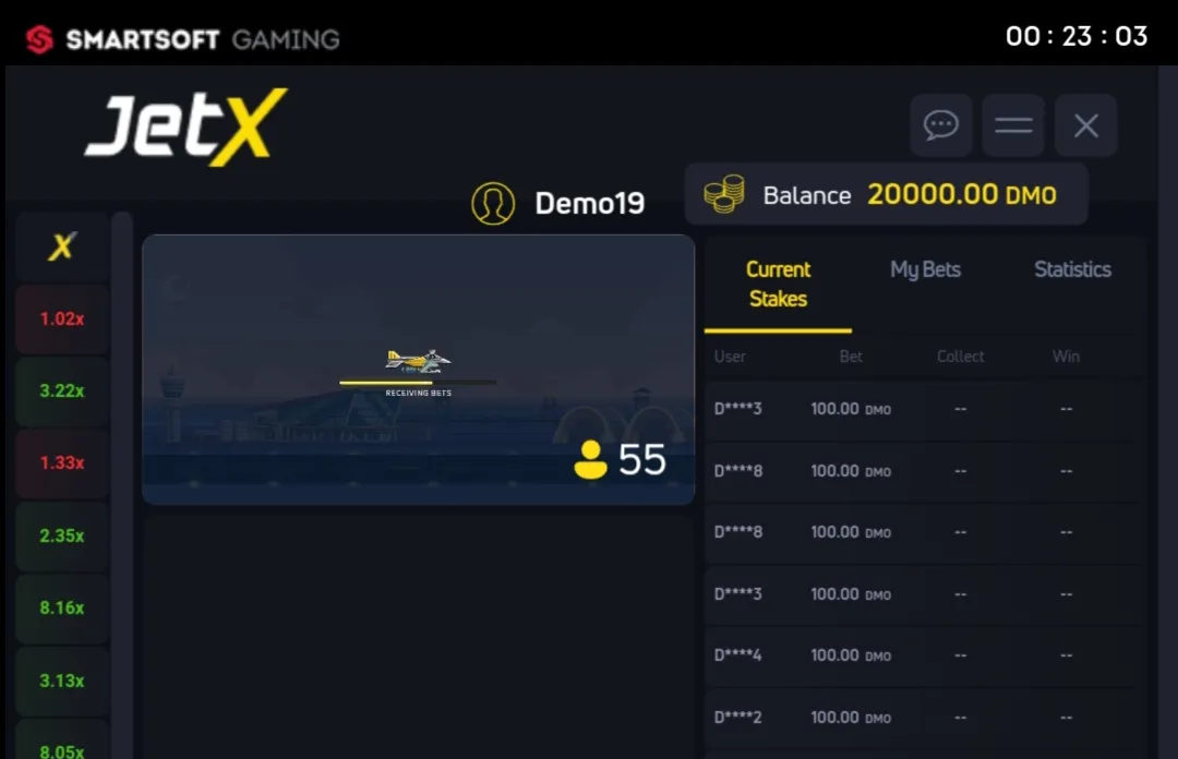 JetX Screenshot